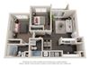 2BD/2B 2 Bedroom